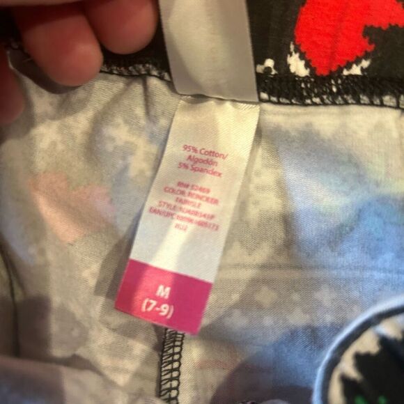 Bundle holiday Christmas leggings size medium - Picture 8 of 11